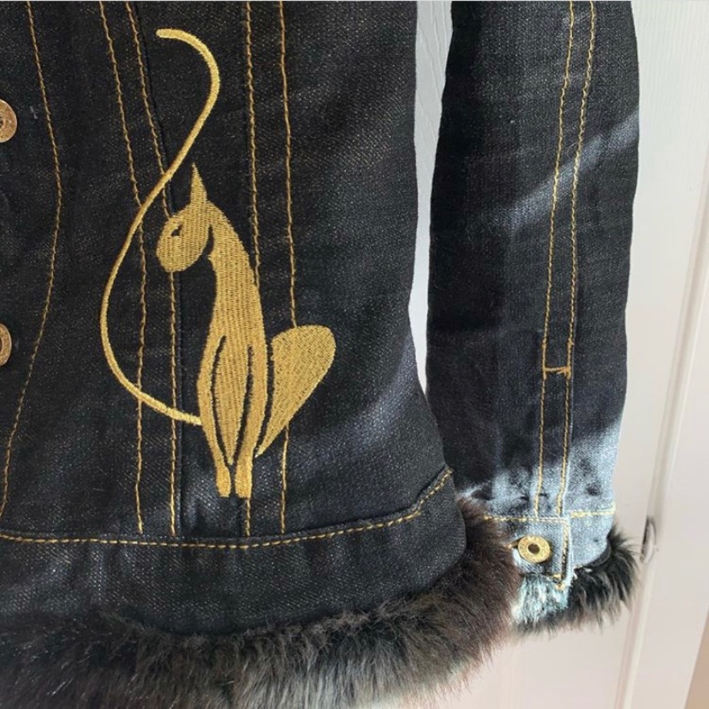 Y2k Baby phat button up denim jacket - Picture 7 of 10